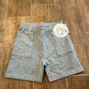 Play by Little Sleepies Heather Gray Shorts- 5